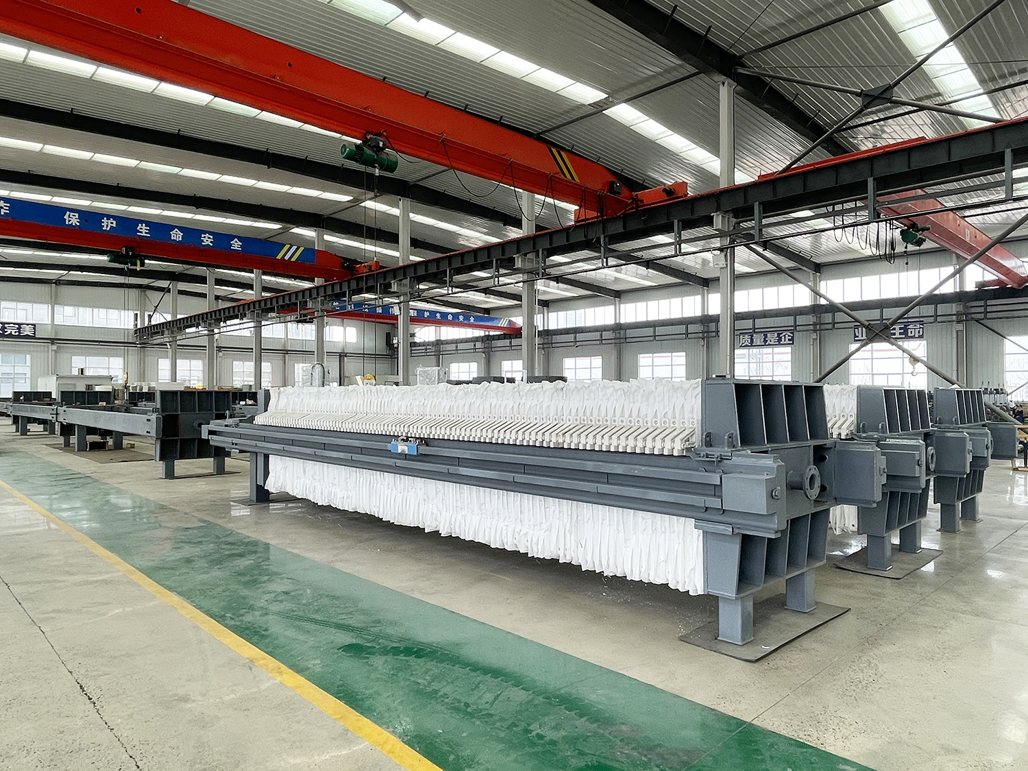 壓濾機(jī)圖片-車間 壓濾機(jī)圖片-車間