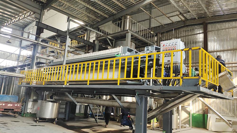 公司制作500平米隔膜壓濾機(jī)-現(xiàn)場(chǎng)使用-06